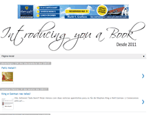 Tablet Screenshot of introducingyouabook.com